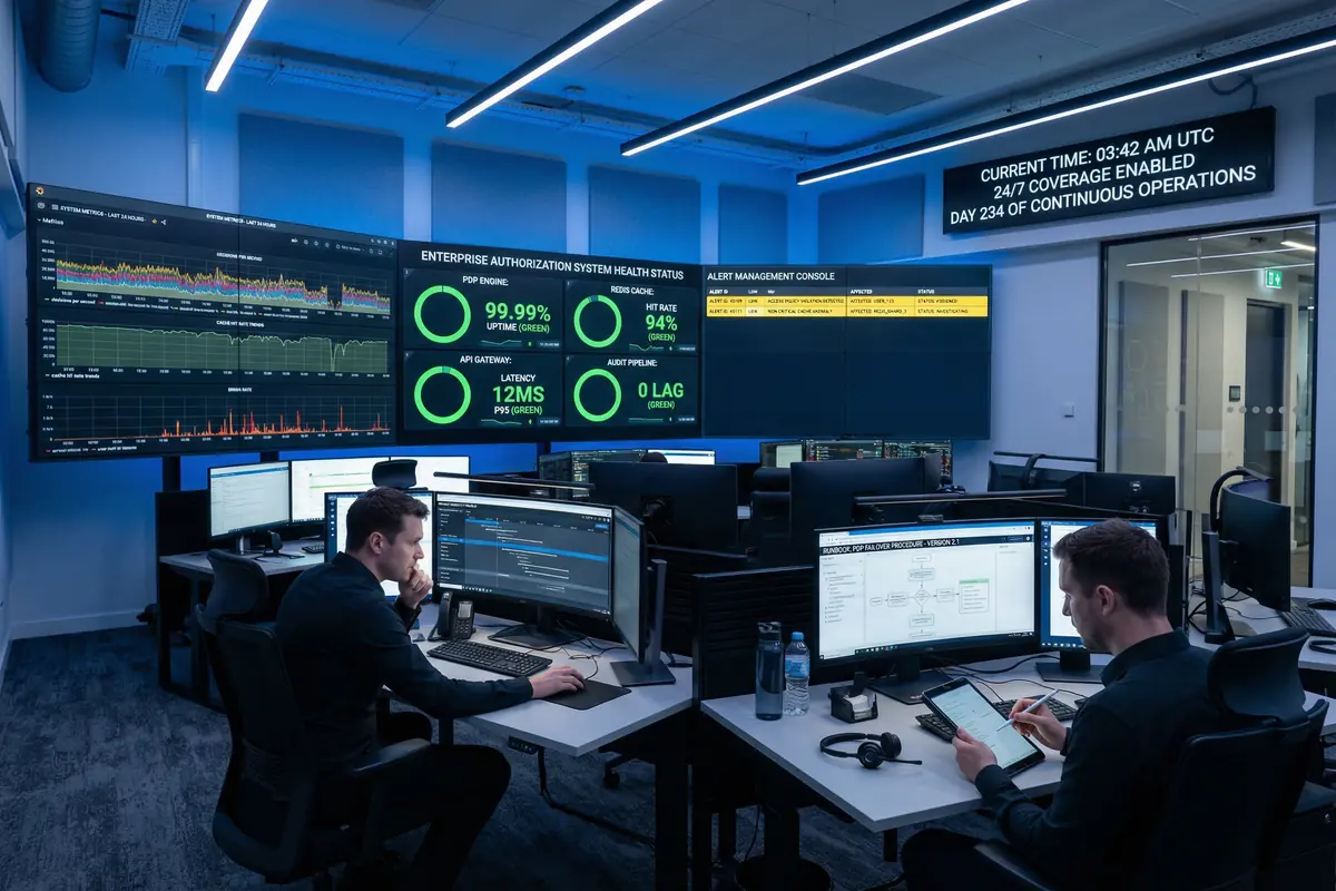 24/7 Authorization System Operations Center