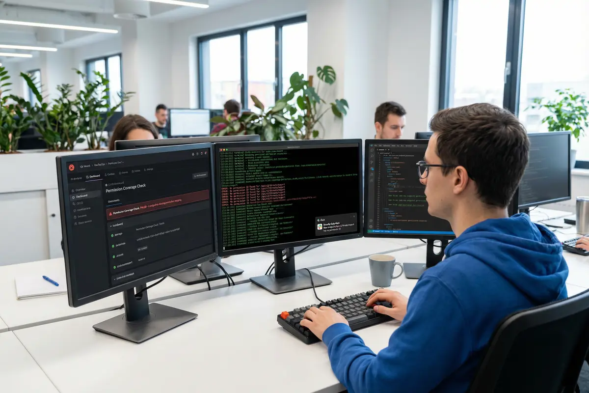 DevSecOps CI/CD Permission Coverage Gates