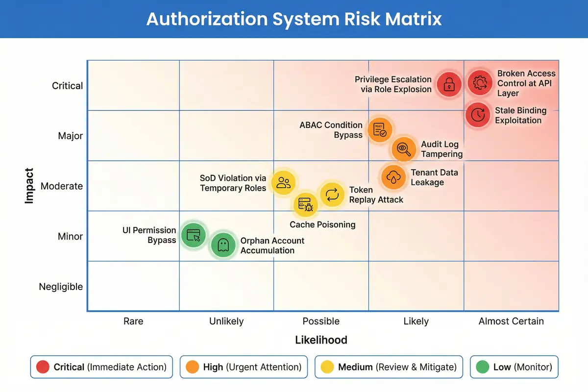 Authorization System Risk Matrix